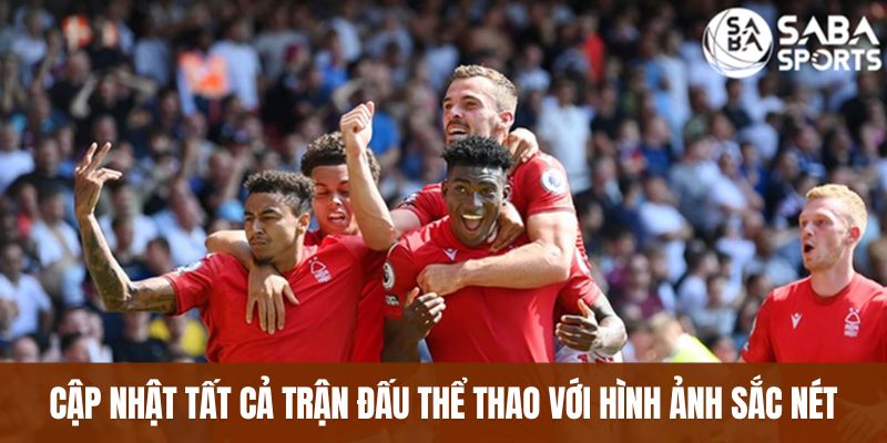 Cập nhật tất cả trận đấu thể thao với hình ảnh sắc nét